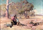 David Davies Under the Burden and Heat of the Day oil painting reproduction